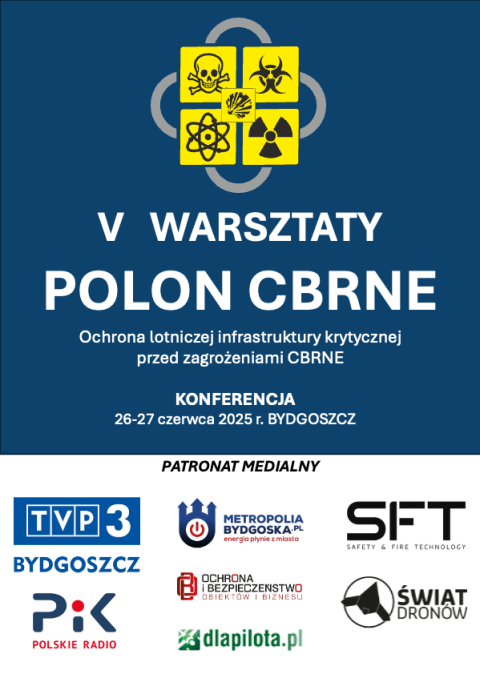 V Warsztaty POLON CBRNE Bydgoszcz ul. ks. Poniatowskiego 12 w dniach 26-27.06.2025r.