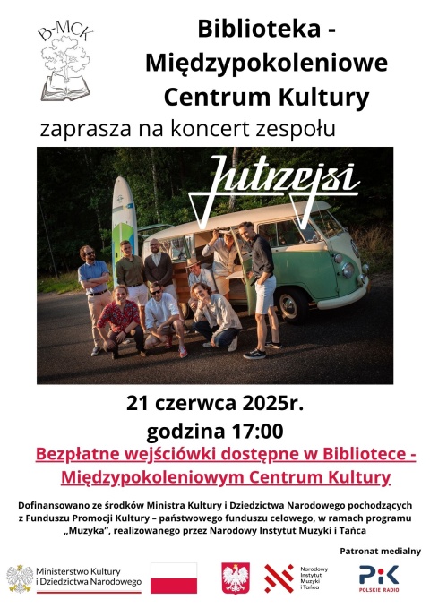 Muzyczne Mosty Pokoleń - Koncerty w Bibliotece Biblioteka MCK, Kasztanowa 7, Złotniki Kujawskie - 21.06 godz. 17:00hellip 