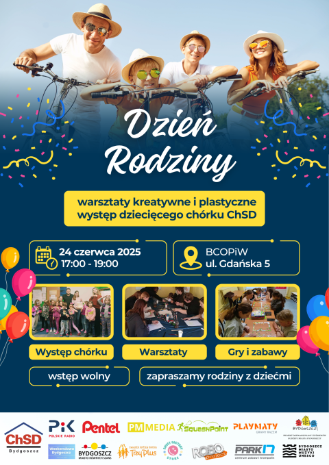 Dzień Rodziny - warsztaty kreatywne, plastyczne i występ dziecięcego chóru Bydgoskie Centrum Organizacji Pozarządowychhellip 