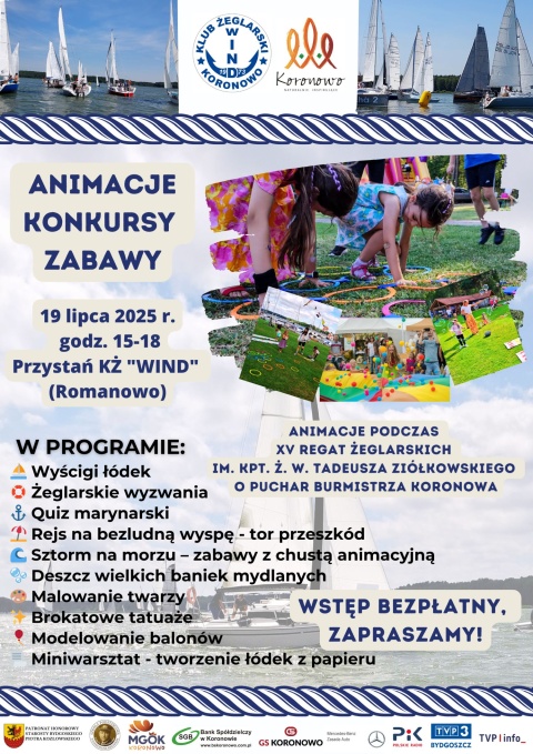 Regarty - Animacje - Koronowo 19.07.2025r.