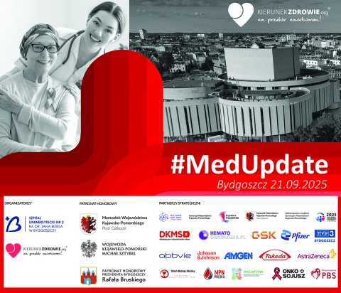 MedUpdate Bydgoszcz 2025 Hotel City 3 Maja 6, 85-016 Bydgoszcz, 21.09.2025r.