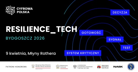 Resilience_Tech Bydgoszcz 2026 Centrum Nauki i Kultury - Młyny Rothera, ul. Mennica 10, Bydgoszcz 9.04.2026r.