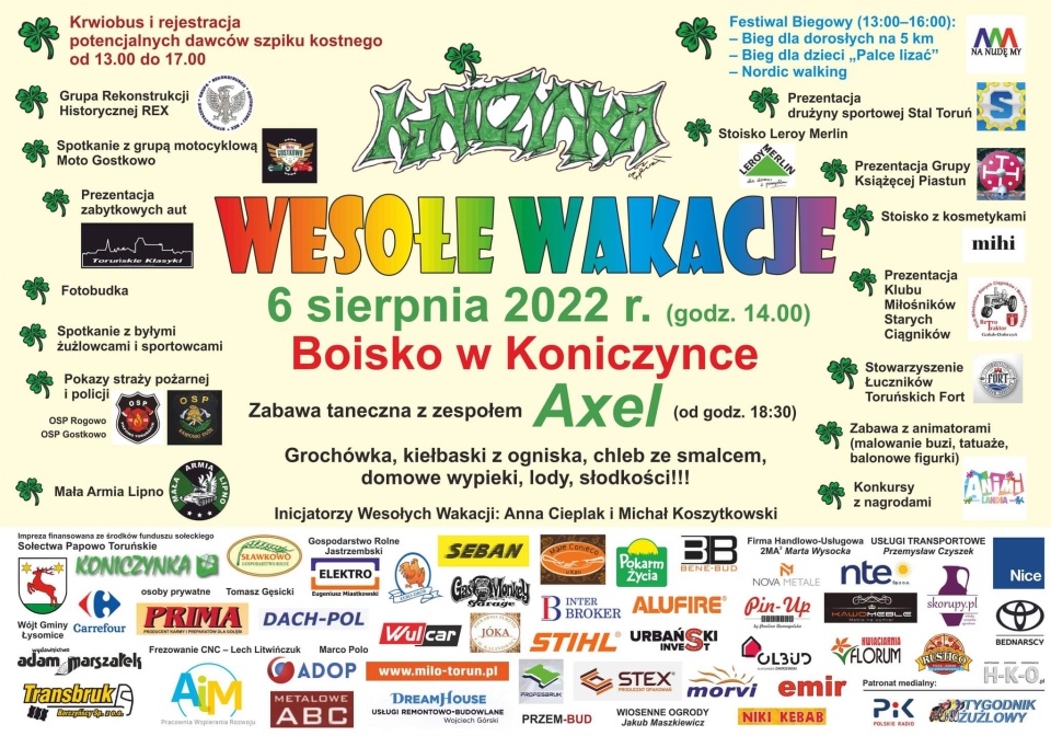 Wesołe Wakacje w Koniczynce