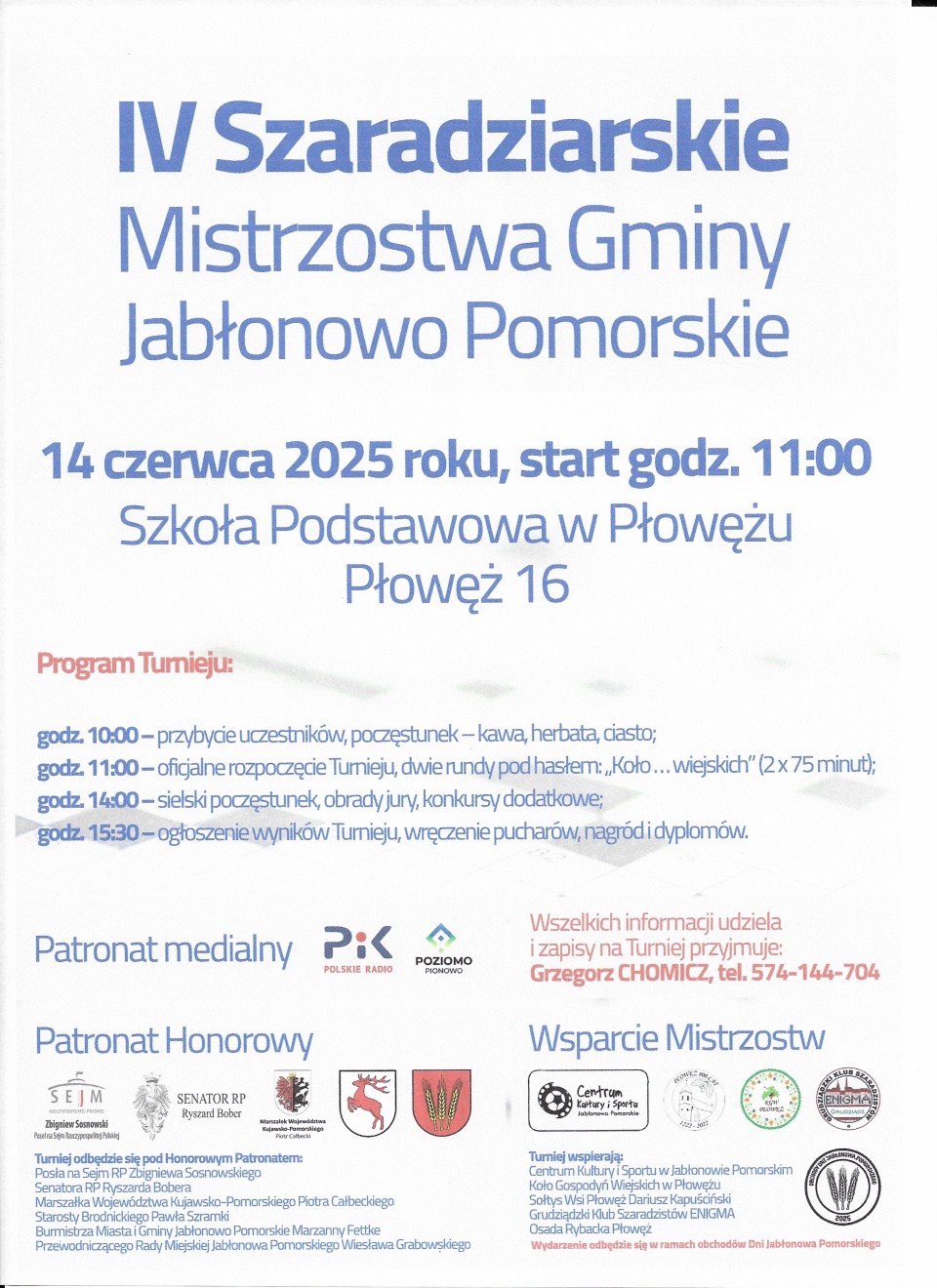 mat. organizatora