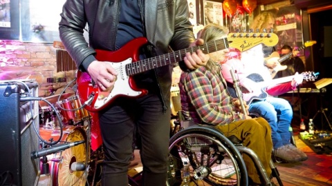 16 lutego 2026 - Hard Rock Pub Pamela w Toruniu - zespół SKOŁOWANI. Fot. Tomasz Jaworski