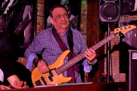 Mark Olbrich Blues Eternity na scenie Hard Rock Pub Pamela w Toruniu. Fot. Wojciech Zillmann