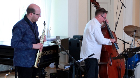 ACOUSTIC TRIO w Pałacu Nowym w Ostromecku, 4 czerwca 2017. Fot. Jan Duks