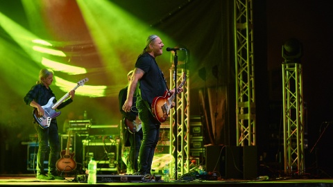 10. Blues na Świecie Festival Kujawy/Pomorze 11 września 2020, Amfiteatr w Świeciu Sebastian Riedel & Cree - Fot. Marcin Saldat/archiwum OKSiR