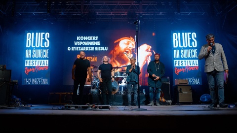 10. Blues na Świecie Festival Kujawy/Pomorze 11 września 2020, Amfiteatr w Świeciu Sebastian Riedel & Cree - Fot. Marcin Saldat/archiwum OKSiR