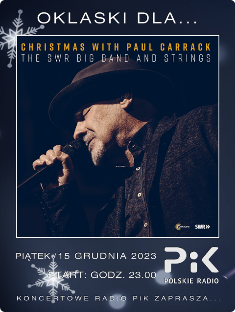 15 grudnia 2023 - Wieczór z... PAUL CARRACK