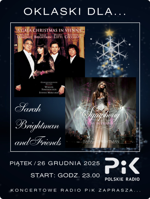 26 grudnia 2025 - Wieczór z... SARAH BRIGHTMAN i Przyjaciele