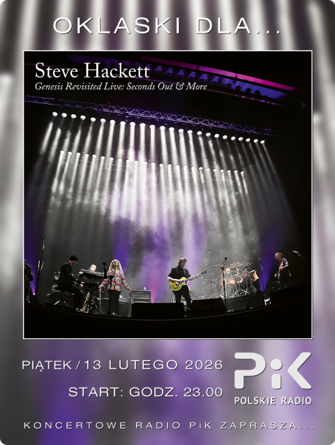 13 lutego 2026 - Wieczór z... STEVE HACKETT