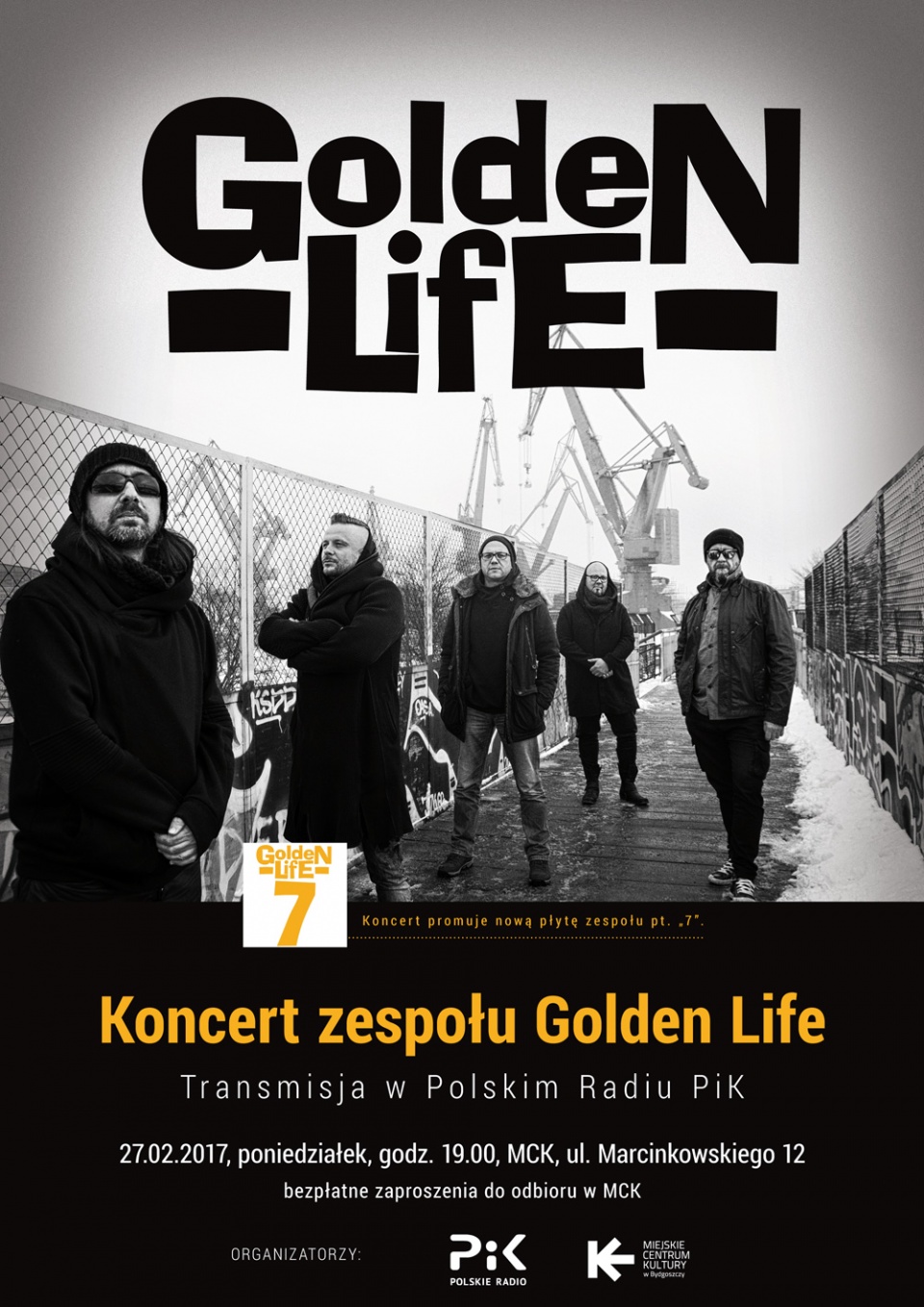 Golden Life w bydgoskim MCK i na antenie Polskiego Radia PiK