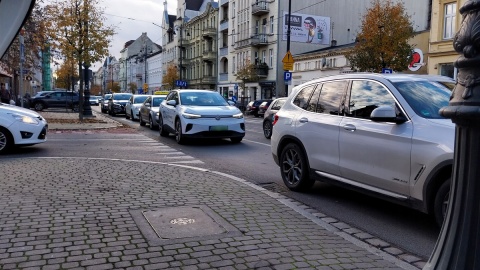 Przejazd przez kilka ulic w Bydgoszczy zajmuje obecnie co najmniej dwukrotnie więcej czasu. Fot. Zaneta Walentyn
