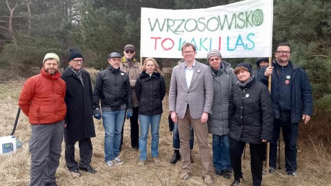 Społecznicy walczą o toruńskie Wszosowiska. Fot. Michał Zaręba/PR PiK