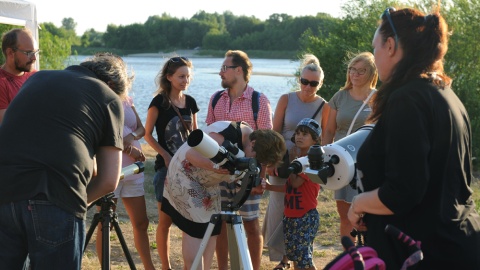 ASTROFESTIWAL 2018 na Błoniach Nadwiślańskich w Grudziądzu. Fot. Piotr Majewski