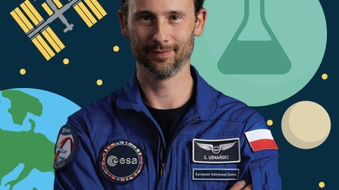 Sławosz Uznański. Foto © ESA