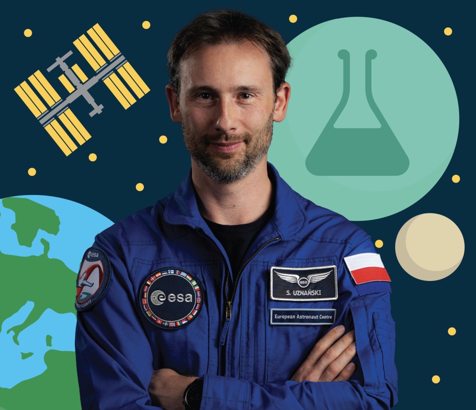 Sławosz Uznański-Wiśniewski/ Foto © ESA