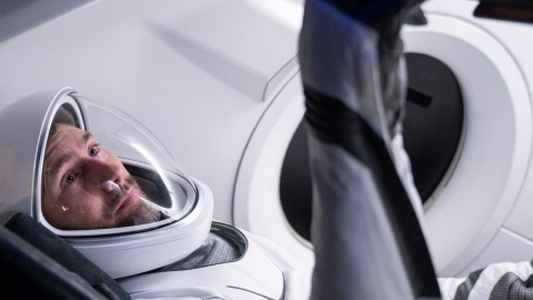 Sławosz Uznański-Wiśniewski Dragon. Foto © Axiom Space