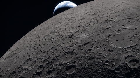 Moon Earthrise Artemis II. Foto © NASA