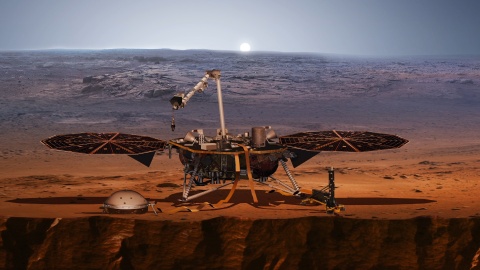 Sonda InSight wylądowała na Marsie