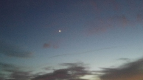 Słońce i Wenus na brytyjskim niebie