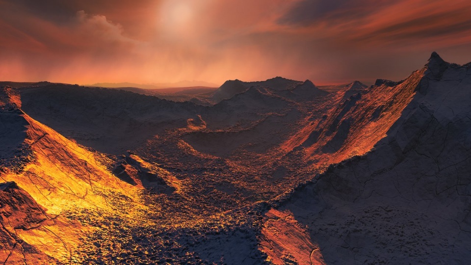 Barnard Star planet. Foto © ESO