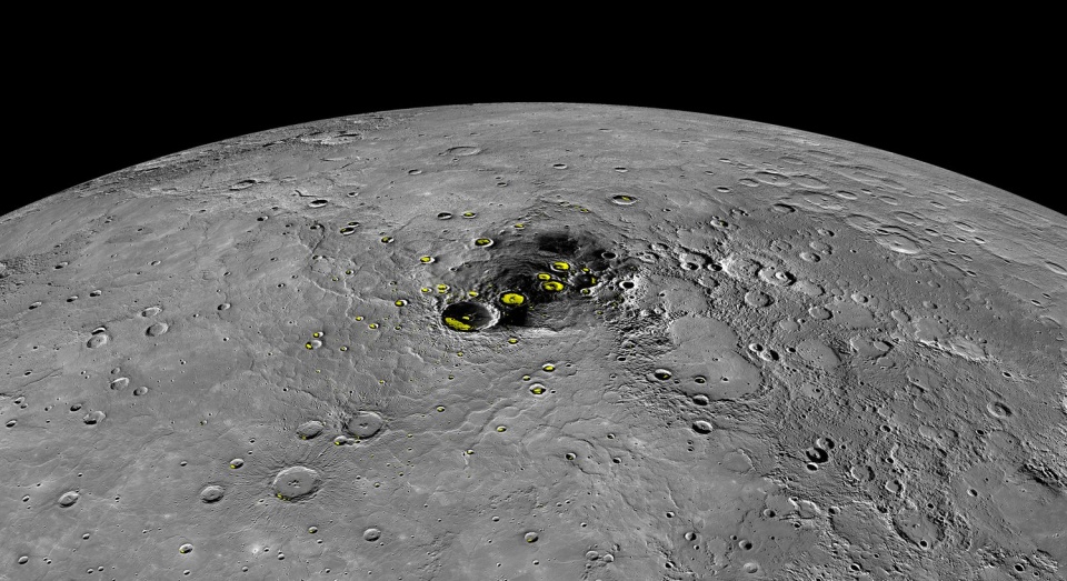2019-01-28 Mercury ice MESSENGER © NASA
