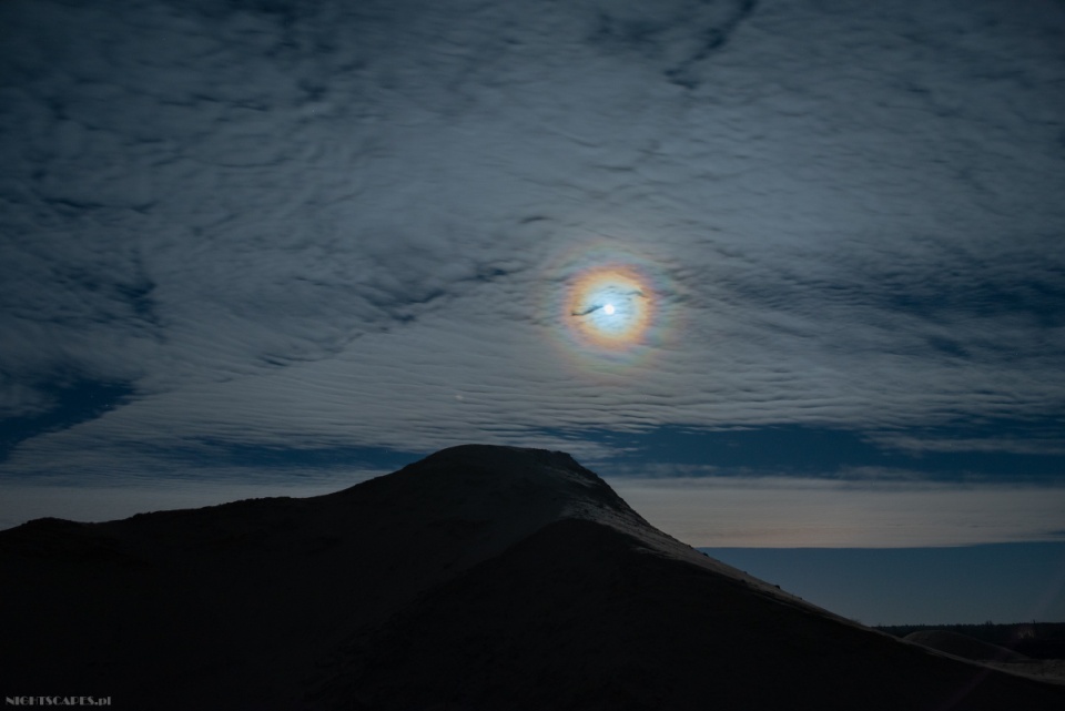 Lunar corona © Piotr Potępa