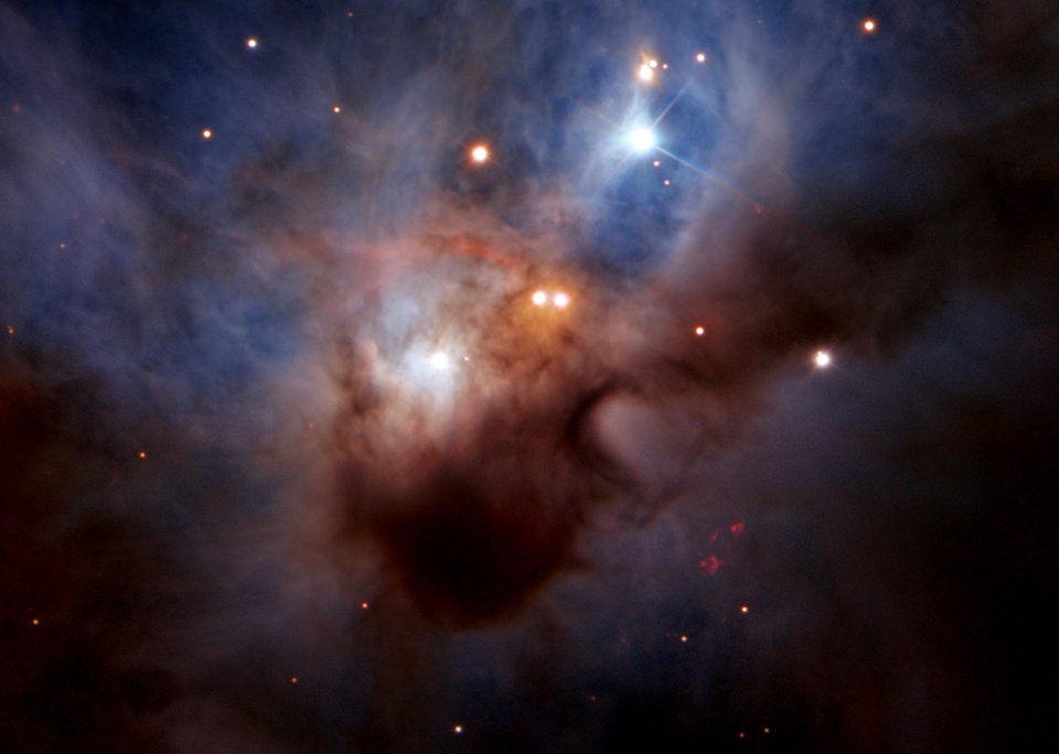 Kosmiczny nietoperz © ESO