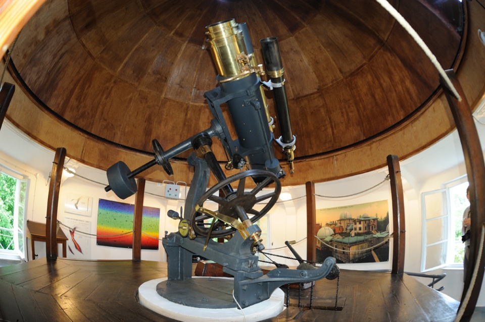 Historyczny teleskop Drapera © Piotr Majewski