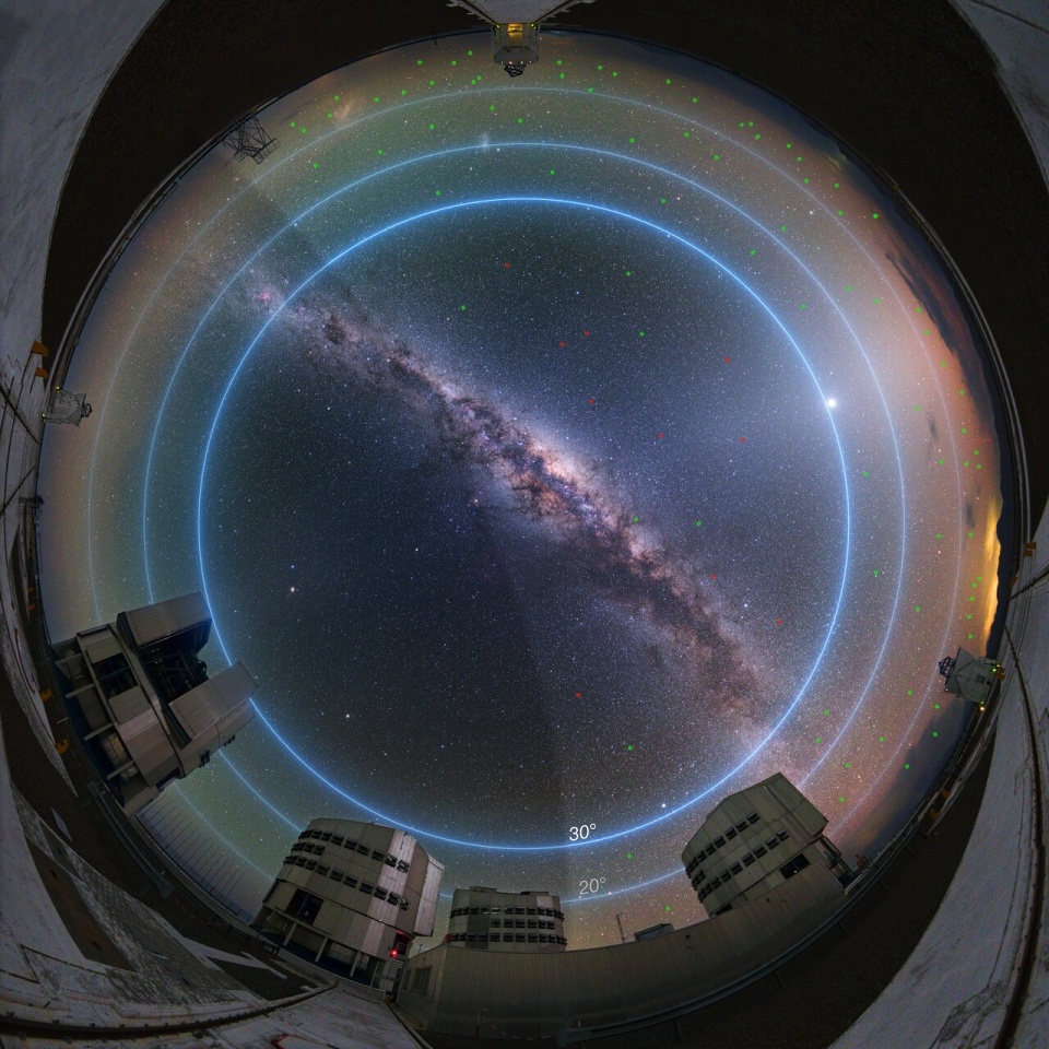 Starlink astronomy © ESO