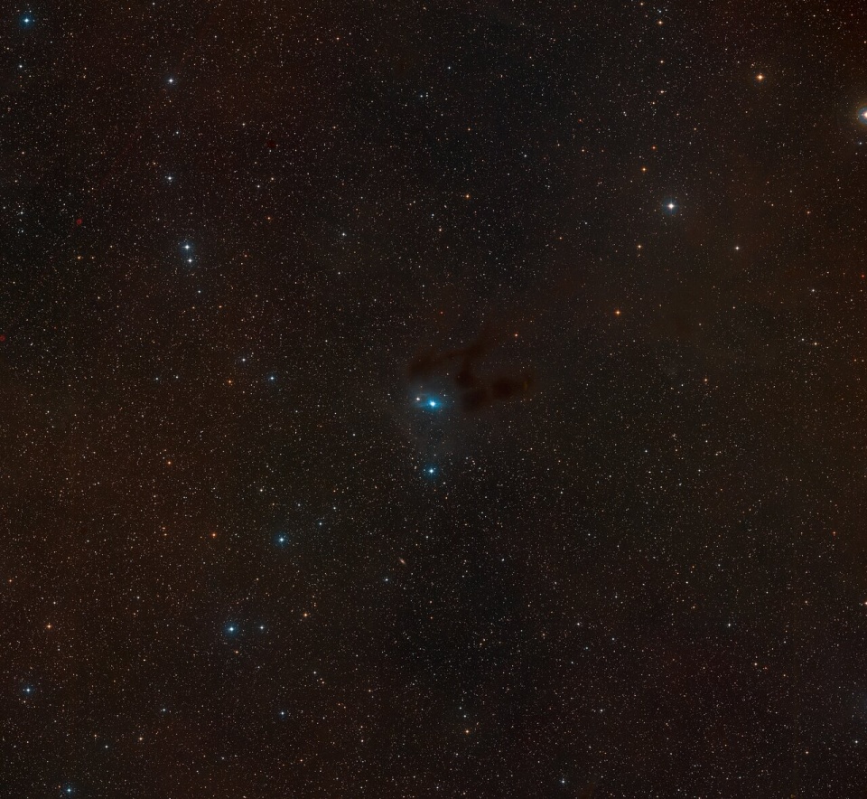 AB Aurigae region. Foto © ESO
