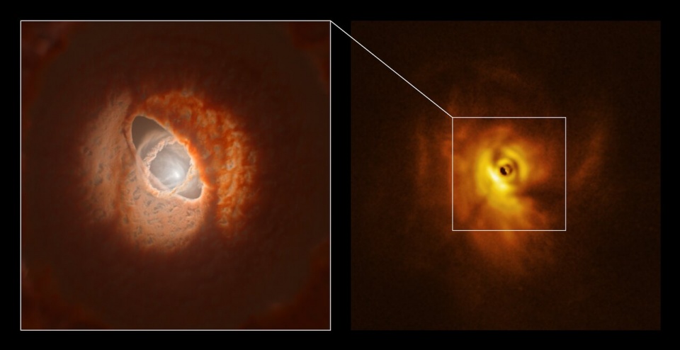 Exoplanets disc © ESO