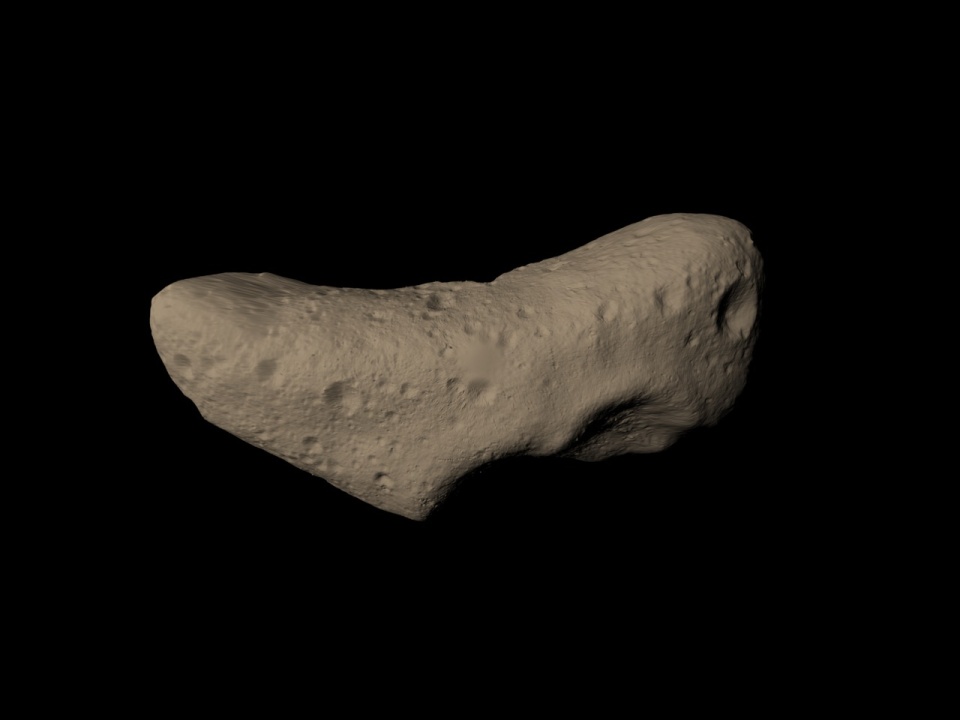 Konkurs z 26 października 2025. Eros asteroid. Foto © NASA SVS