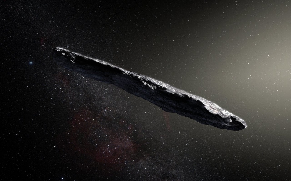Oumuamua impression © ESO