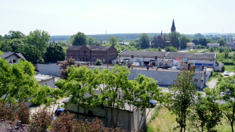 Ze szczytu Góry Świętego Wojciecha podziwiać można piękną panoramę Barcina. Fot. Henryk Żyłkowski