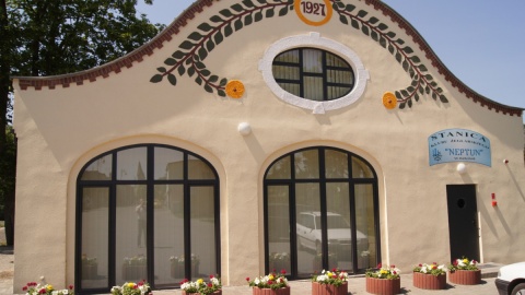 Nieopodal Noteci oddano niedawno Stanicę Wodną "Neptun". Fot. Henryk Żyłkowski