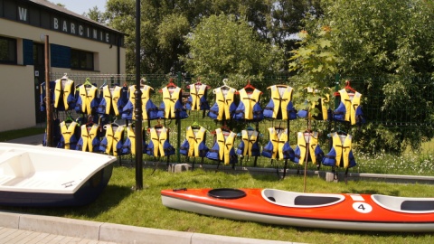 W stanicy wodnej wypożyczyć można osprzęt i jednostki pływające. Fot. Henryk Żyłkowski