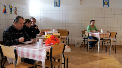 Co w gminie piszczy. Stołówka im. św. s. Faustyny. Fot. Henryk Żyłkowski