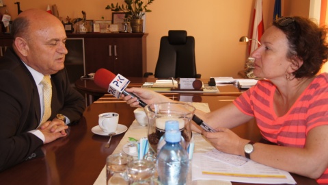 Co w gminie piszczy. Burmistrz Szubina - Ignacy Pogodziński. Fot. Henryk Żyłkowski