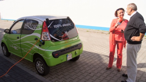 Co w gminie piszczy. Samochód Elektryczny 4E produkowany w Kowalewie. Fot. Henryk Żyłkowski