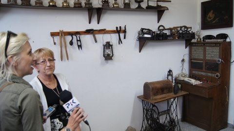 Co w gminie piszczy? Muzeum Staroci w Zespole Szkół w Wąwelnie. Fot. Henryk Żyłkowski