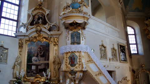 Co w gminie piszczy? XVIII-wieczny kościół p.w. Świętej Marii Magdaleny w Wąwelnie. Fot. Henryk Żyłkowski