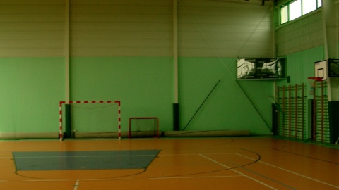 Co w gminie piszczy? Hala w Centrum Sportowo-Rehabilitacyjnego przy Zespole Szkół im. Jana Pawła II w Gostycynie. Fot. Lech Przybyliński