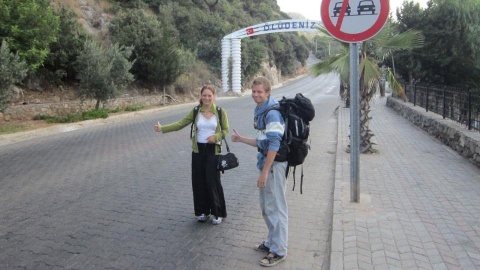 Autostopem w Turcji. Fot. Umut:-)
