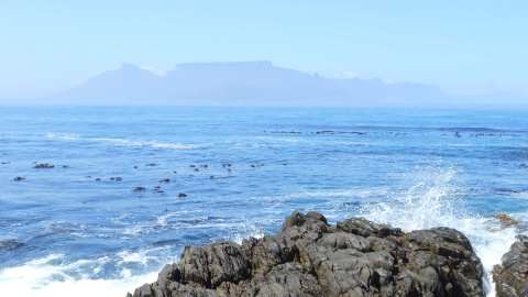Góra Stołowa z Robben Island. Fot. Wieńczysław Bykowski