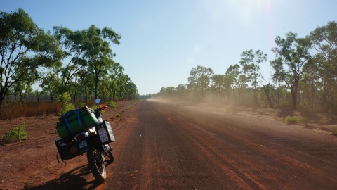 Motocyklem do Australii. Fot. Szymon Springer