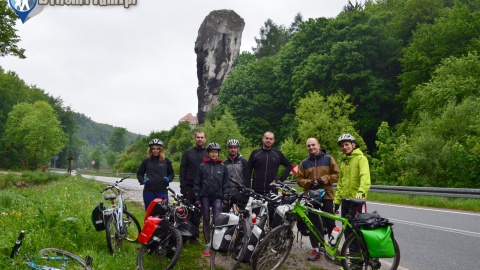 Przygotowania do wyprawy w Jurze Krakowsko-Częstochowskiej. Fot. Nadesłana