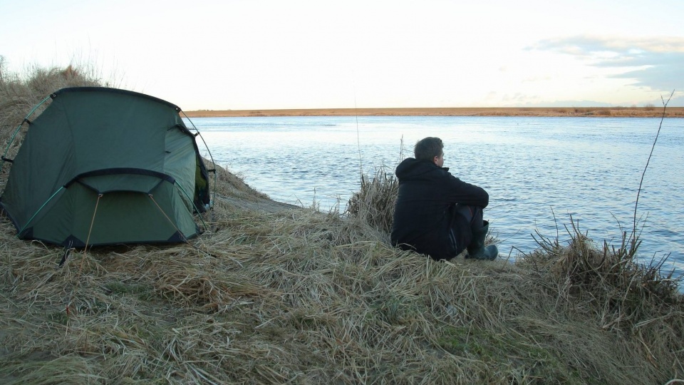 Dziś Maciej Boinski doszedł do Mikoszewa nad Bałtykiem, tym samym zakończyła się jego piesza, samotna wyprawa wzdłuż Wisły, od źródła rzeki do jej ujścia. Fot. nadesłane